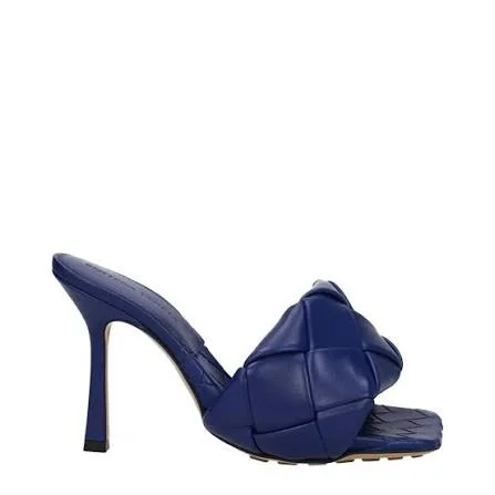 Bottega Veneta Sandals, blue, with heels
