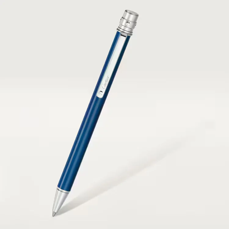 Cartier Santos, light blue