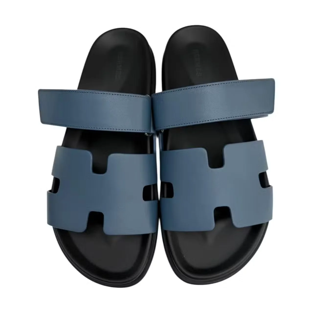 Hermès Chypre sandals, blue