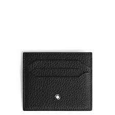 Montblanc Card holder, black, 6-card