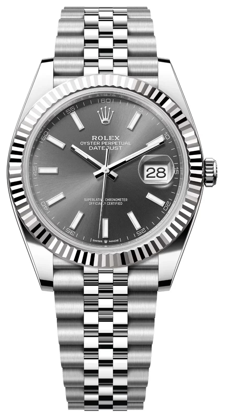 Rolex Datejust 41, grey dial